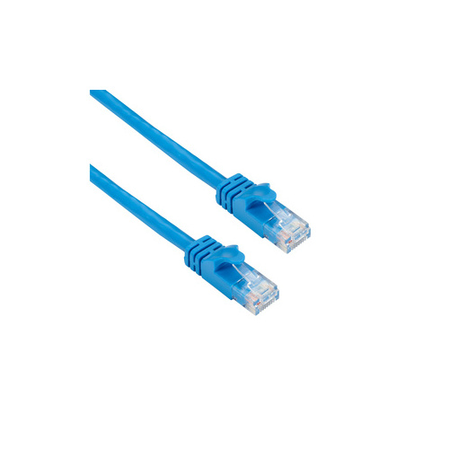 Black Box Cat6a 500-mhz Slimline Molded Snagless Stranded Ethernet Patch Cable,unshielded(utp),cm Pvc(rj45m/m),blue,25-ft.(7.6-m) (CAT6APC-025-BL)