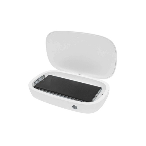 Manhattan - Strategic Phone Sanitizer With Qi Wireless Charger (102407)