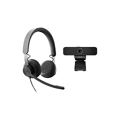 Logitech Zone Wired Uc- C925e Bundle (991000341) Logitech Zone Wired Uc- C925e Bundle (991000341)