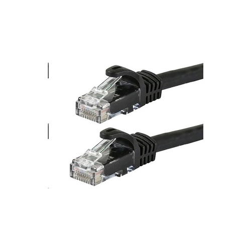 Monoprice Cat5e Patch Cable_ 20ft Black (11196)