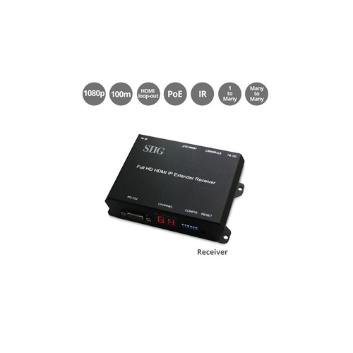SIIG Hd Hdmi Extender Over Ip With Poe (CEH26511S1)