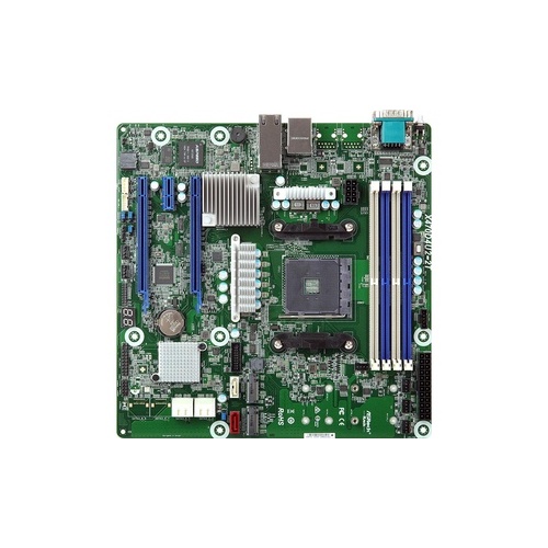 Asrock America Asrock Rack X470d4u2-2t Micro Atx Server Motherboard Am4 Ryzen & Ryzen 7nm Pga1331 Amd X470 Dual 10glan (X470D4U22T)