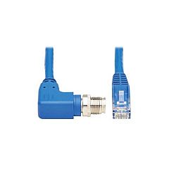 Tripp Lite Ethernet Cable M12 X-code Cat6 1g Utp 2m (NM1260402MBL)
