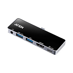 Aten Usb-c Travel Dock With Power Pass-through - 92w (UH3238) Aten Usb-c Travel Dock With Power Pass-through - 92w (UH3238)