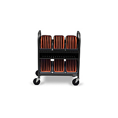 Bretford Cube Transport Cart 30x W/ Caddies, Ck (TVCT30CADCK)