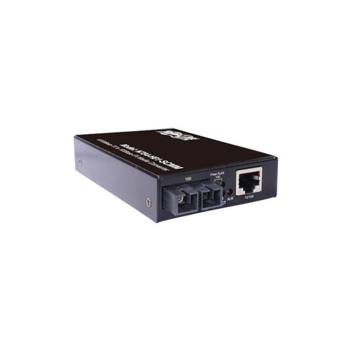 Tripp Lite Hardened Copper To Fiber Media Converter Rj45/sc Mmf 10/100mbps (N784H01SCMM)