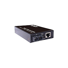 Tripp Lite Hardened Copper To Fiber Media Converter Rj45/sc Smf 10/100mbps (N784H01SCSM)