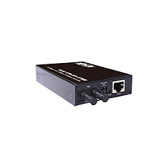 Tripp Lite Hardened Copper To Fiber Media Converter Rj45/st Mmf 10/100mbps (N784H01STMM)