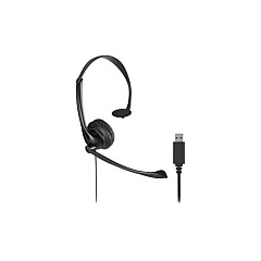 Kensington Usb-a Mono Headset W/mic & Volm Control (K80100WW) Kensington Usb-a Mono Headset W/mic & Volm Control (K80100WW)