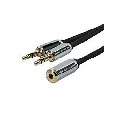 Monoprice Mobile 6inch Stereo Jack Splitter (10146)