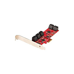 StarTech Card/controller Card, 10 Ports (10P6G-PCIE-SATA-CARD)
