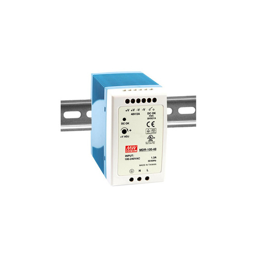 B+B Smartworx Ps, Din, Slim, Plastic, 100w, 48v (BBMDR10048)