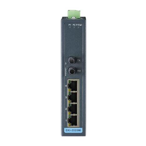 B+B Smartworx 4 + 1fx St Multi-mode Unmanaged Etherne (EKI2525MISTBE)