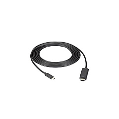 Black Box Usb-c Adapter Cable - Usb-c To Hdmi 2.0 Active Adapter, 4k60, Hdr, Hdcp 2.2, Dp 1.2 Alt Mode, 10-ft. (3.0-m) (VAUSBC31HDR4K010) Black Box Usb-c Adapter Cable - Usb-c To Hdmi 2.0 Active Adapter, 4k60, Hdr, Hdcp 2.2, Dp 1.2 Alt Mode, 10-ft. (3.0-m) (VAUSBC31HDR4K010)