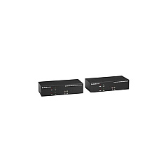 Black Box Kvm Extender Kit Over Catx - Dual-monitor, Hdmi 4k30, Usb 2.0, Audio, Serial, Local Video Out, Taa (KVXLCH-200)