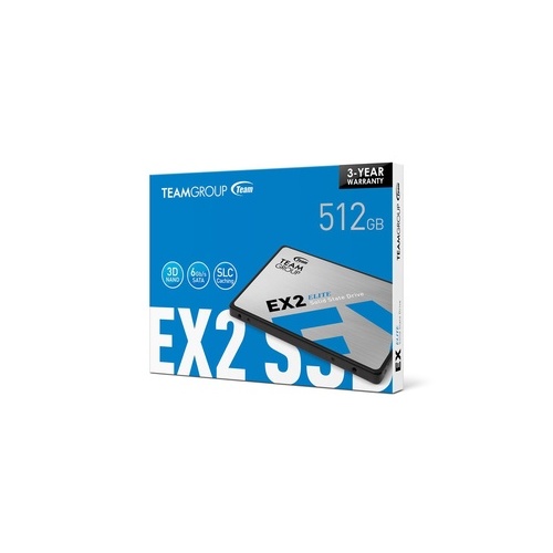 Tech Data Corporation Teamgroup Ex2 2.5 512gb Sata Iii 3d Nan (T253E2512G0C101)