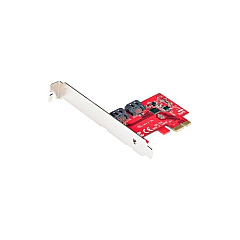 StarTech Card, 2 Ports, 6gbps, Non-raid (2P6G-PCIE-SATA-CARD)
