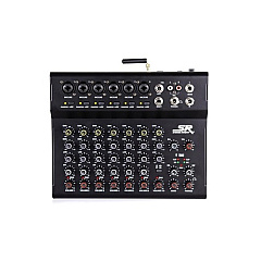 Monoprice Bluetooth Audio Streaming; Usb Recording; On - Board Delay Effect; Phantom Power Option; 2 - Band Eq Each Channel; Robust Metal Construction (625912)