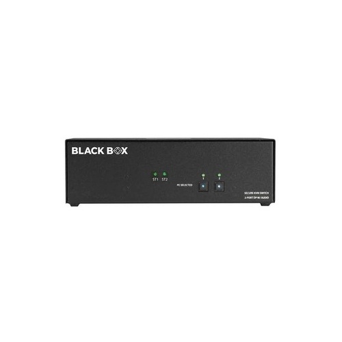 Black Box Secure Kvm Switch - 4-port, Dual-monitor, Displayport, Taa If Outside Tape Is Not Broken (KVS4-2004V)