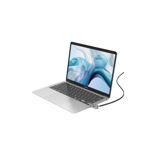 Compulocks Macbook Air T-slot Ledge Lock Adapter With Keyed Cable Lock (MBALDG03KL)