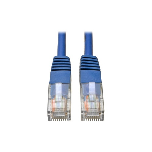 Tripp Lite 1ft Cat5e Molded Patch Cable M/m Blue (N002-001-BL)