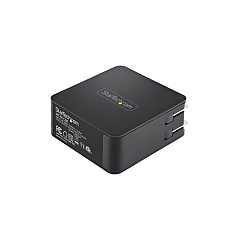 StarTech Usb C Laptop Wall Charger 60w Pd W/cable (WCH1CBK)