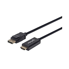 Manhattan - Strategic 1080p Displayport To Hdmi Cable (153188)