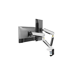 SIIG Dual Monitor Desk Mount W Rgb Lighting (CEMT3K11S1)