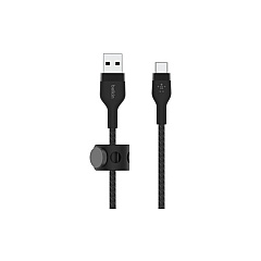 Belkin Usb-a To Usb-c, Braid Sil, 1m, Blk (CAB010BT1MBK) Belkin Usb-a To Usb-c, Braid Sil, 1m, Blk (CAB010BT1MBK)