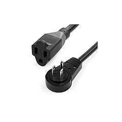StarTech 3ft Power Extension Cord - Rotating Plug (RTPAC1013)