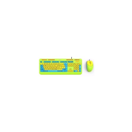 Adesso Antimicrobial Wired Kids Keyboard And Mouse Combo (AKB132DB)