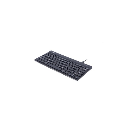 Rapiddeploy R-go Compact Break Keyboard, Qwerty (us), Black, Wired (RGOCOUSWDBL)