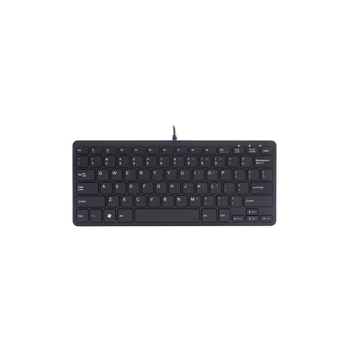 Rapiddeploy R-go Compact Keyboard, Qwerty (us), Black, Wired (RGOECQYBL)