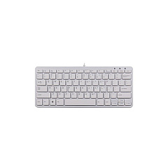 Rapiddeploy R-go Compact Keyboard, Qwerty (us), White, Wired (RGOECQYW) Rapiddeploy R-go Compact Keyboard, Qwerty (us), White, Wired (RGOECQYW)