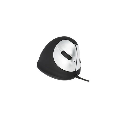 Rapiddeploy R-go He Mouse, Ergonomic Mouse, Medium (hand Size 165-185mm), Right Handed, Wired (RGOHE)