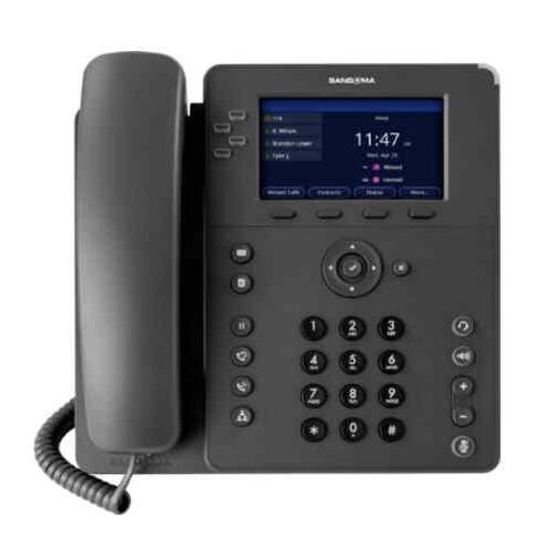 Sangoma P320, 4-line, Hd Voice, Gigabit Ethernet, 1 X Usb, 4.3 Ips Color Display (1TELP320LF)