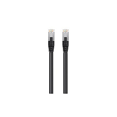 Monoprice Cat6 Poe Ethernet Patch Cable - 600v_ Shielded Rj45_ Solid_ 550mhz_ Stp (u/ftp)_ 24awg_ 14ft_ Black (41037)