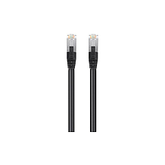 Monoprice Cat6 Poe Ethernet Patch Cable - 600v_ Shielded Rj45_ Solid_ 550mhz_ Stp (u/ftp)_ 24awg_ 3ft_ Black (41033)