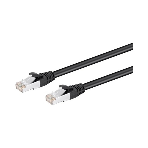 Monoprice Cat6 Poe Ethernet Patch Cable - 600v_ Shielded Rj45_ Solid_ 550mhz_ Stp (u/ftp)_ 24awg_ 5ft_ Black (41034)