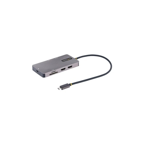StarTech Usb C Adapter Dual 4k Hdmi, Pd (120B-USBC-MULTIPORT)