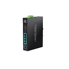 Trendnet 5-port Industrial Gigabit Poe+ Din-rail (TIPGM541)