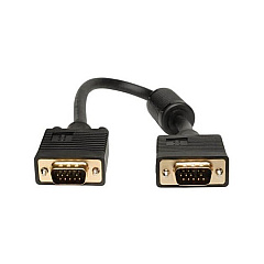 Tripp Lite 1ft Vga Coax Monitor Cable W/ Rgb M/m (P502001)