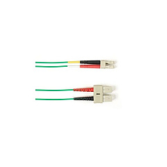 Black Box Om3 50/125 Multimode Fiber Optic Patch Cable - Ofnp Plenum, Sc To Lc, Green, 8-m (26.3-ft.), Gsa, Taa, Non-returnable/non-cancelable (FOCMP10-008M-SCLC-GN) Black Box Om3 50/125 Multimode Fiber Optic Patch Cable - Ofnp Plenum, Sc To Lc, Green, 8-m (26.3-ft.), Gsa, Taa, Non-returnable/non-cancelable (FOCMP10-008M-SCLC-GN)