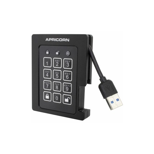 Apricorn Aegispadlock Ssd 2tb,usb3.0 Encrypted Dr (ASSD3PL2562TBF)