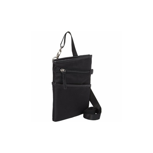 Fudo Security Dallas City Slim Crossbody Black (FWC7BKDALLAS)