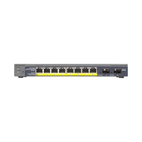 NETGEAR 8-port Gigabit Poe Eth Managed Pro (GS110TP-300NAS)