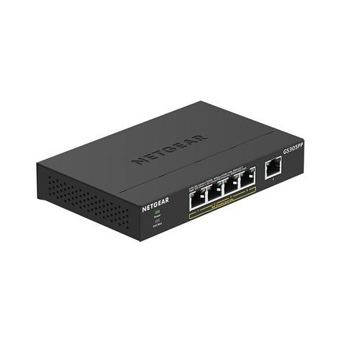 NETGEAR 5-port Gigabit Plus Switch (GS305E-100NAS)