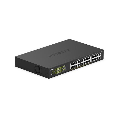 NETGEAR 24 Port Gig Eth Unmgd Poe+ (GS324P-100NAS)