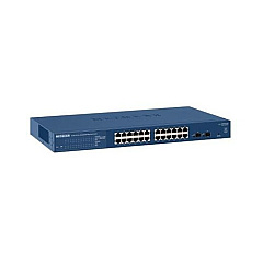 NETGEAR Prosafe 24 Port Gigabit Smart Switch (GS724T-400NAS)