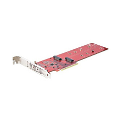 StarTech M.2 Ssd Adapter, Nvme / Ahci (DUAL-M2-PCIE-CARD-B)